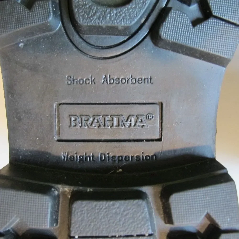 Brahma Men's Steel Toe Work‎ Safety Boots Brown ASTM F2413-11 Size 13